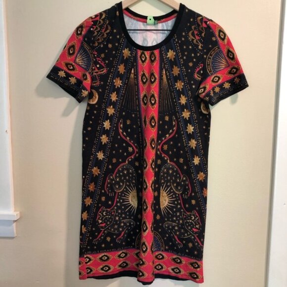 FARM Rio Celestial 100% Cotton Dress size small Hippie/Festival/Boho - Picture 1 of 7